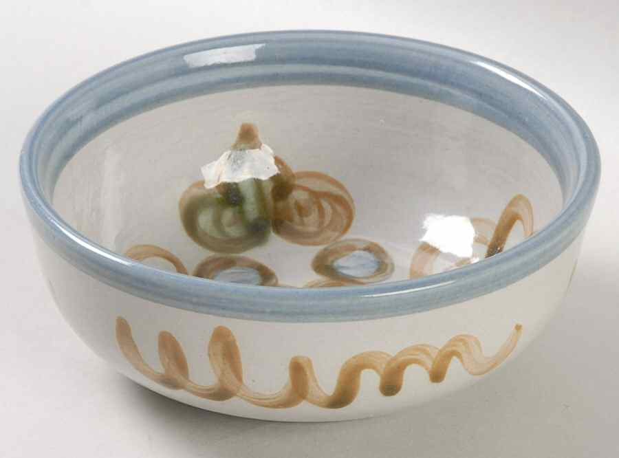 Vintage (Blue Band) Fruit/Dessert (Sauce) Bowl by Louisville-1