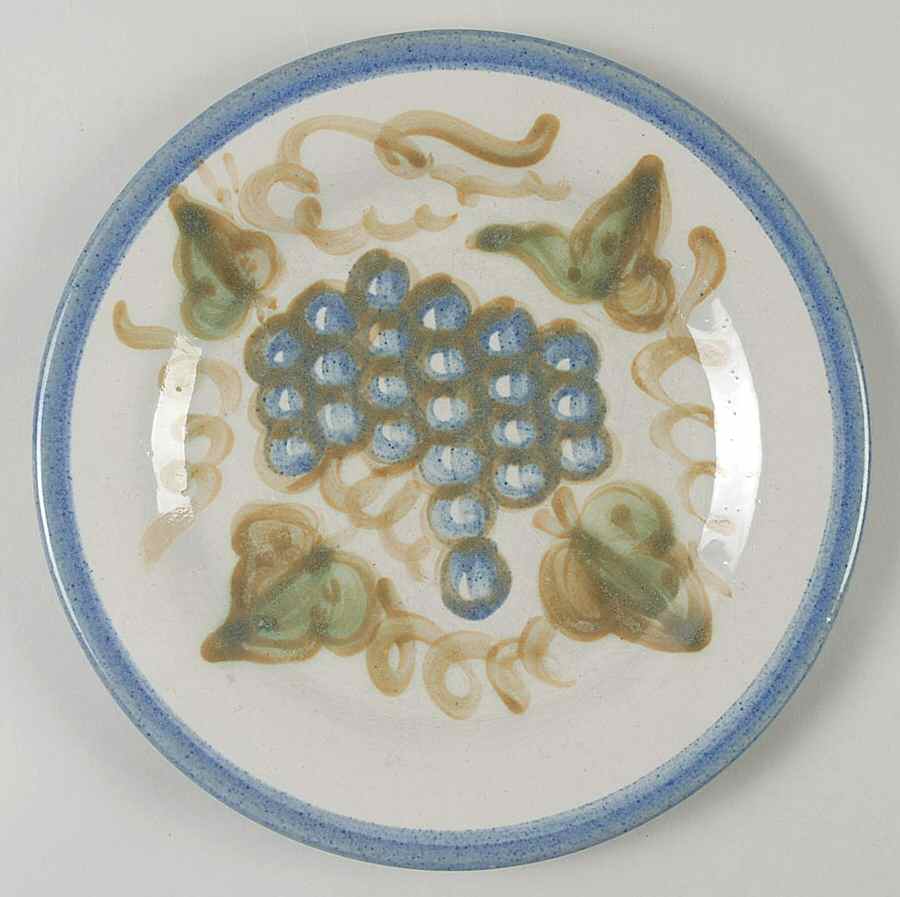 Vintage (Blue Band) Luncheon Plate by Louisville-1