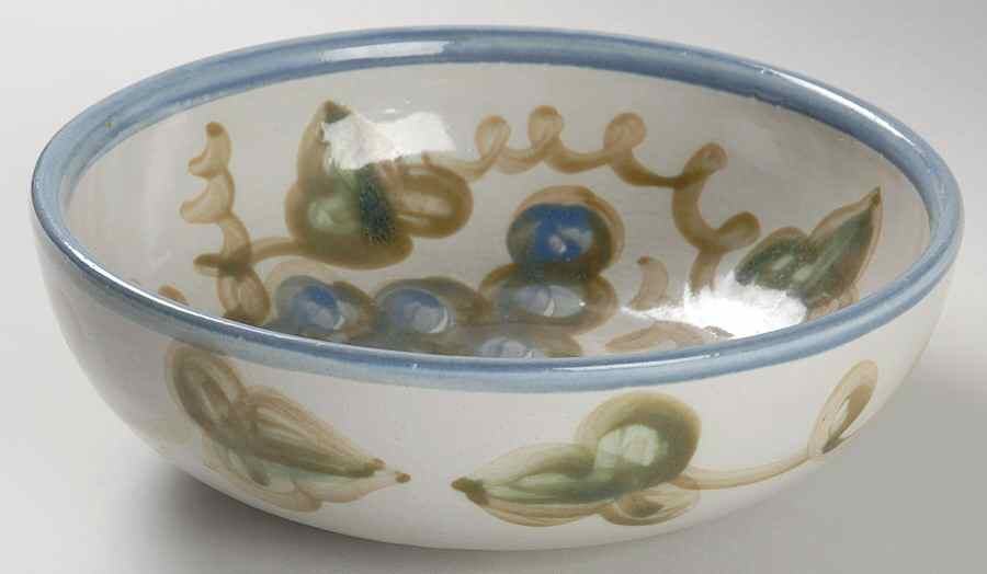 Vintage (Blue Band) 8" Round Vegetable Bowl by Louisville-1
