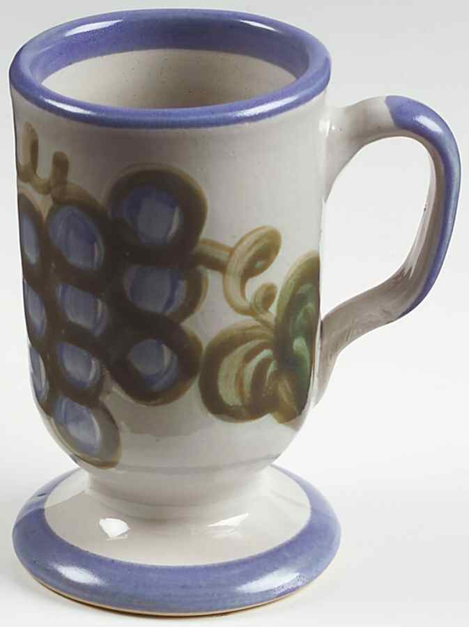 Vintage (Blue Band) Pedestal Mug by Louisville-1