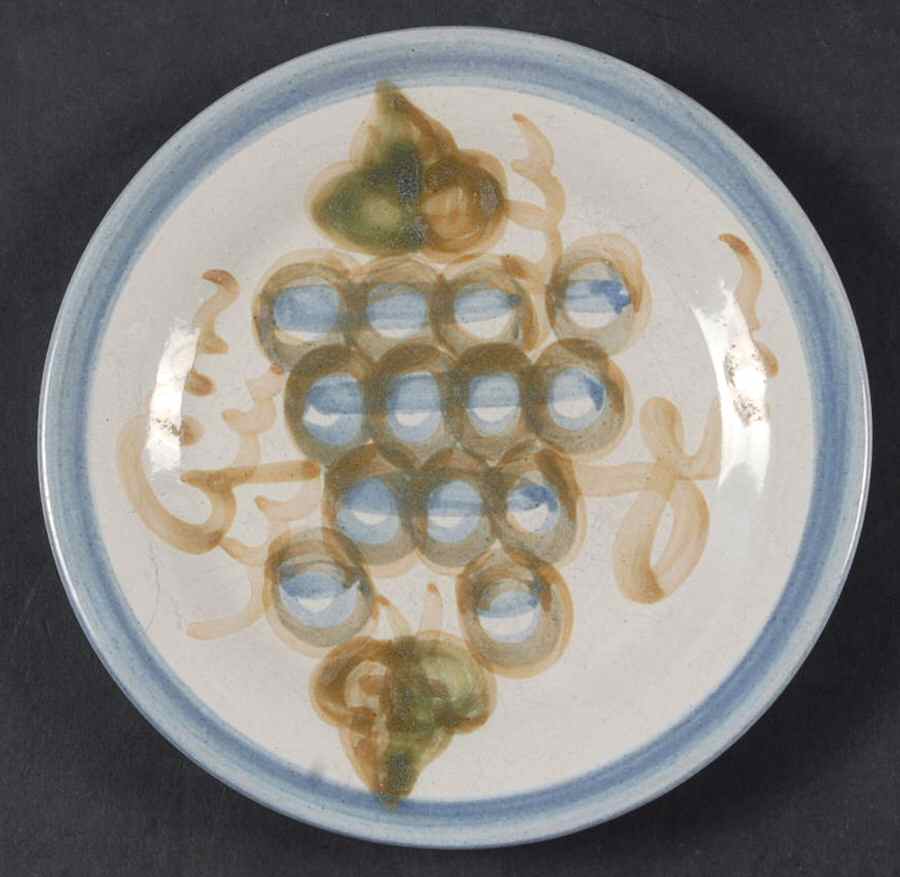 Vintage (Blue Band) Bread & Butter Plate by Louisville-1