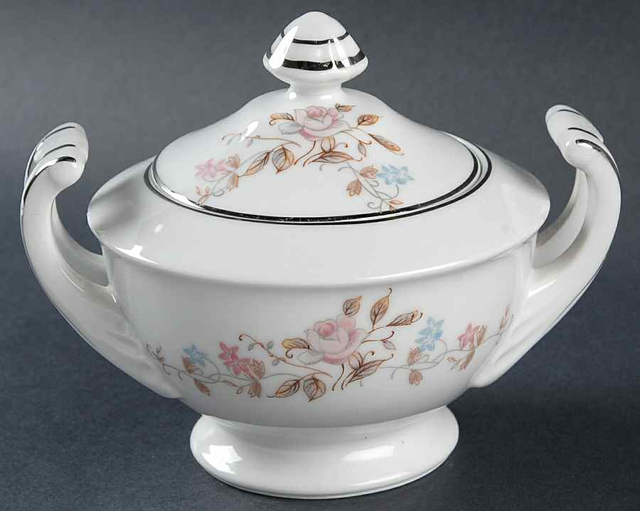 Elizabeth Sugar Bowl & Lid by Lovely-1