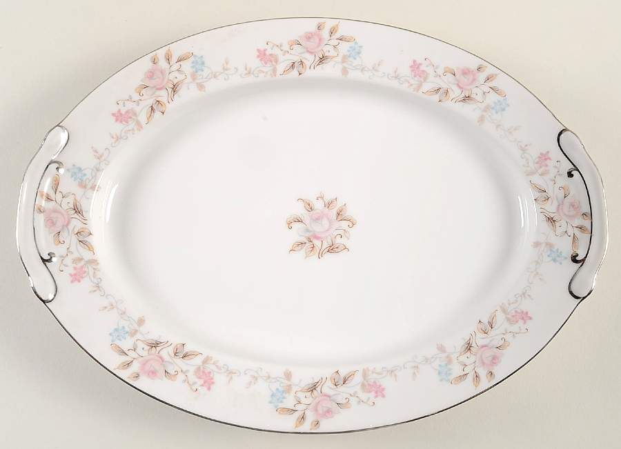 Elizabeth 12" Oval Serving Platter by Lovely-1