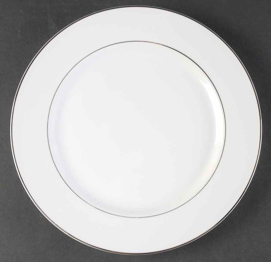 Helene White Dinner Plate by Lovely-1
