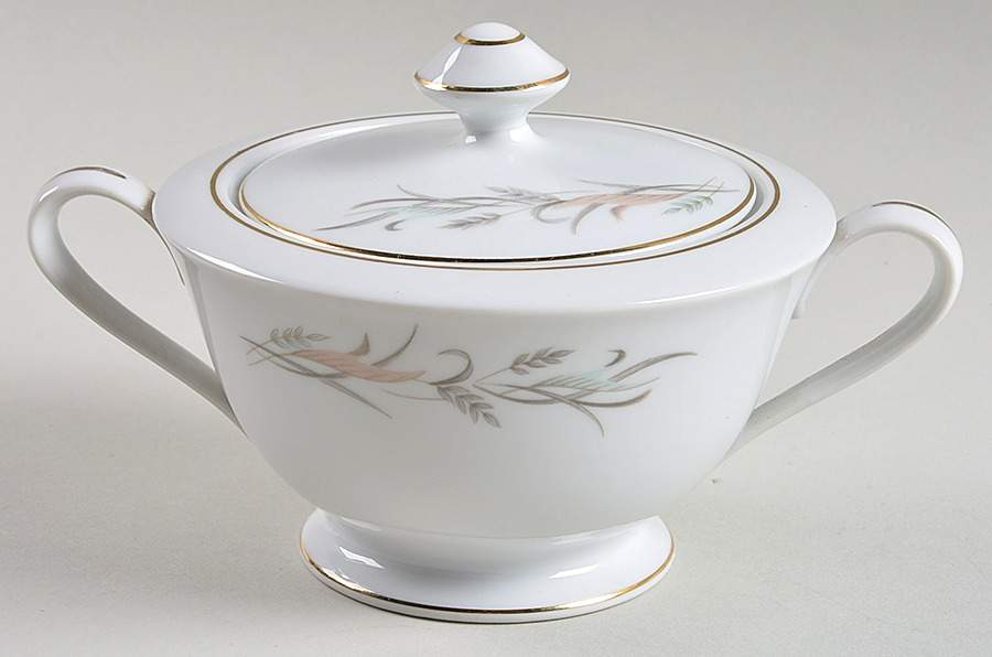 Joyce Sugar Bowl & Lid by Lovely-1