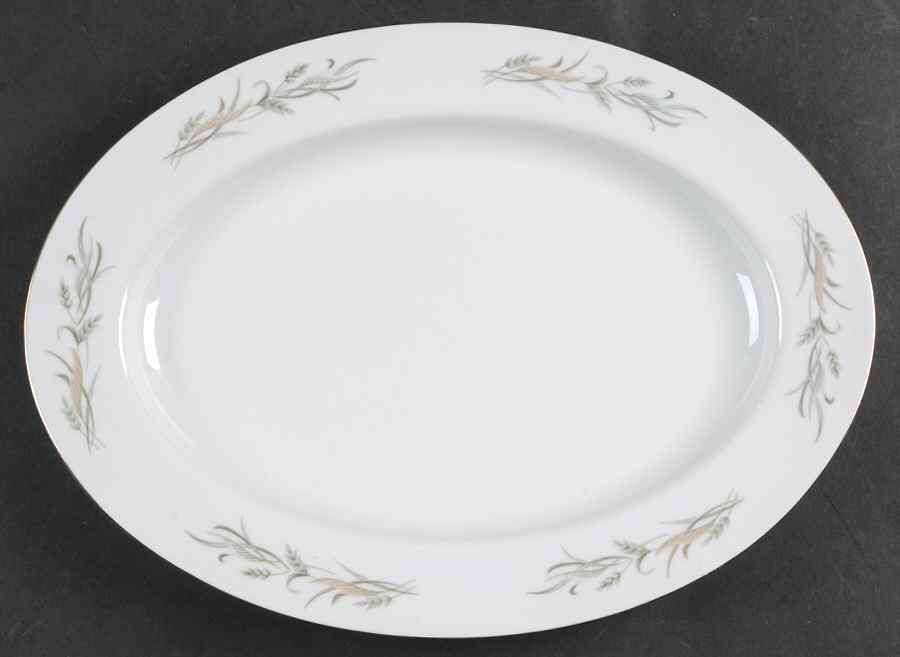 Joyce 12" Oval Serving Platter by Lovely-1