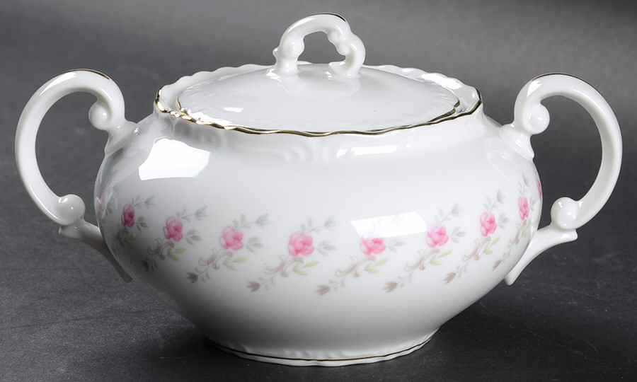 Mary Anne Sugar Bowl & Lid by Lovely-1