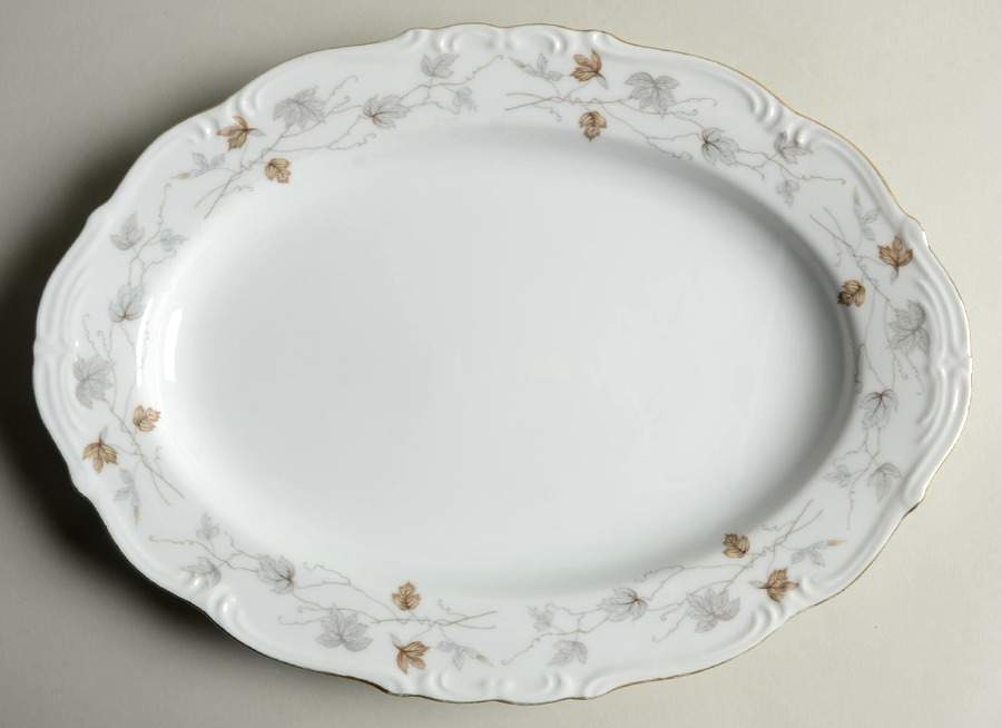 Maria 12" Oval Serving Platter by Lovely-1