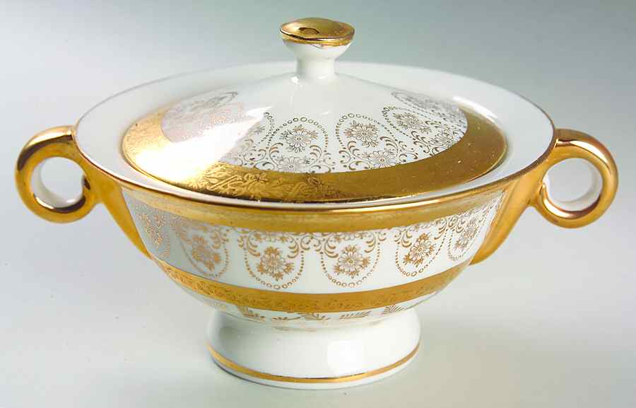LP1 Sugar Bowl & Lid by La Petite China-1