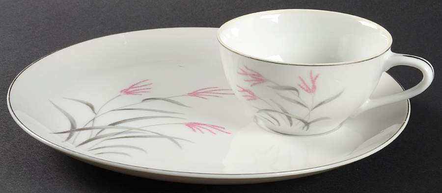 Gallic Snack Plate & Cup Set by Laurel (Japan)-1