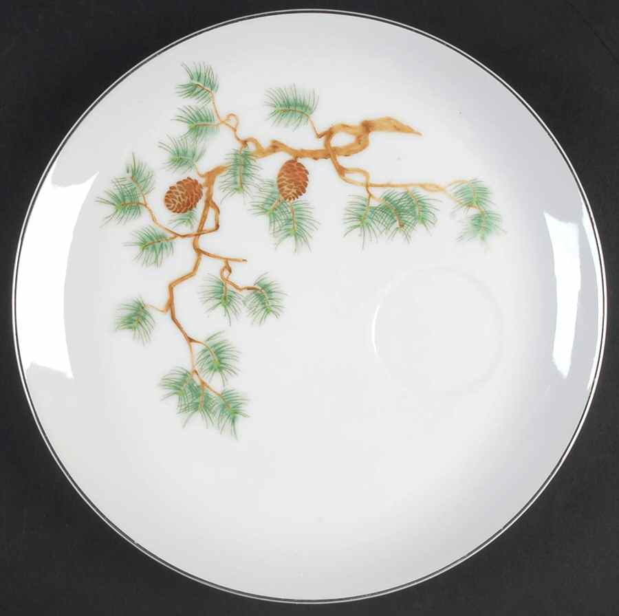 Pine (Japan) Snack Plate by Laurel (Japan)-1