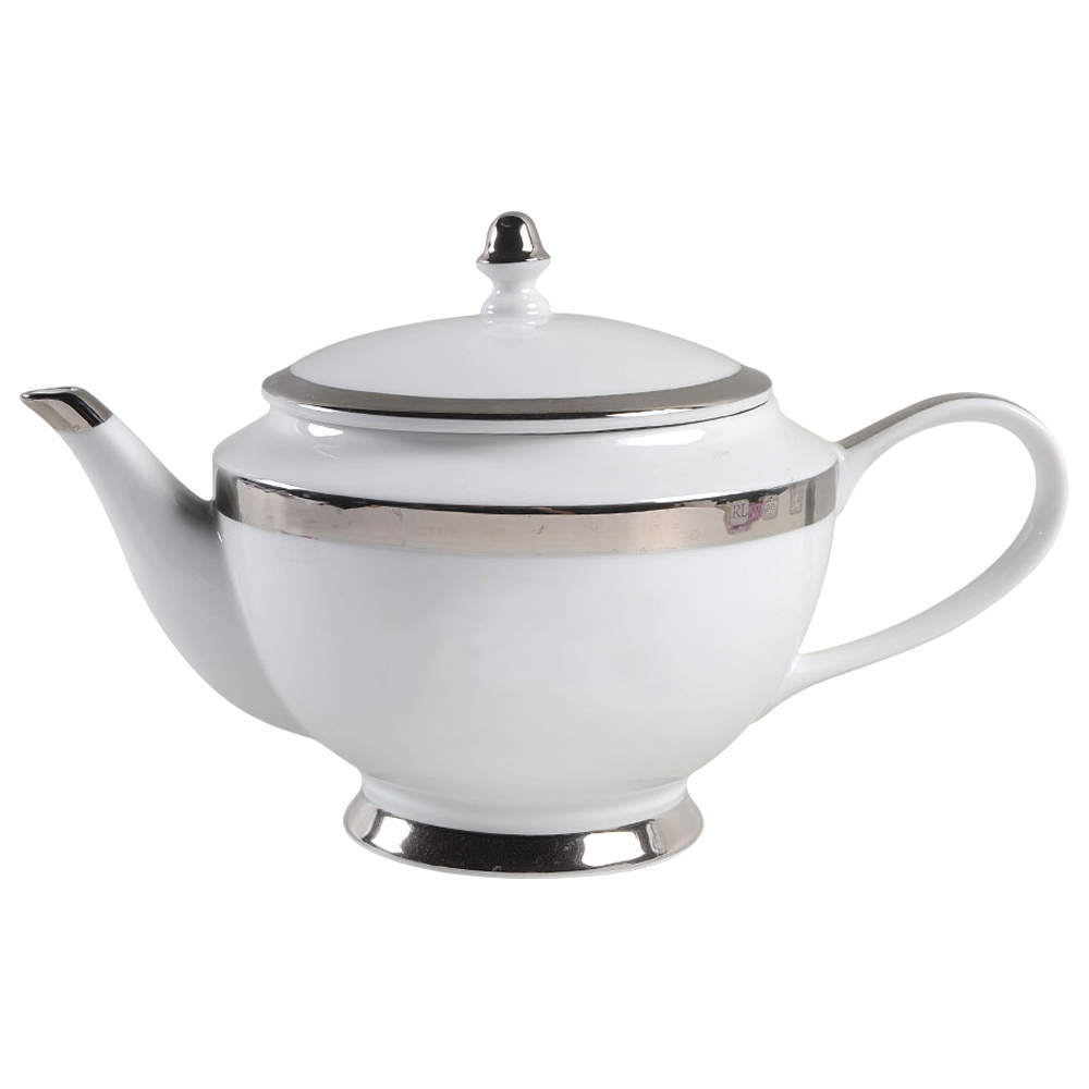 Academy Platinum Teapot & Lid by Ralph Lauren China-1
