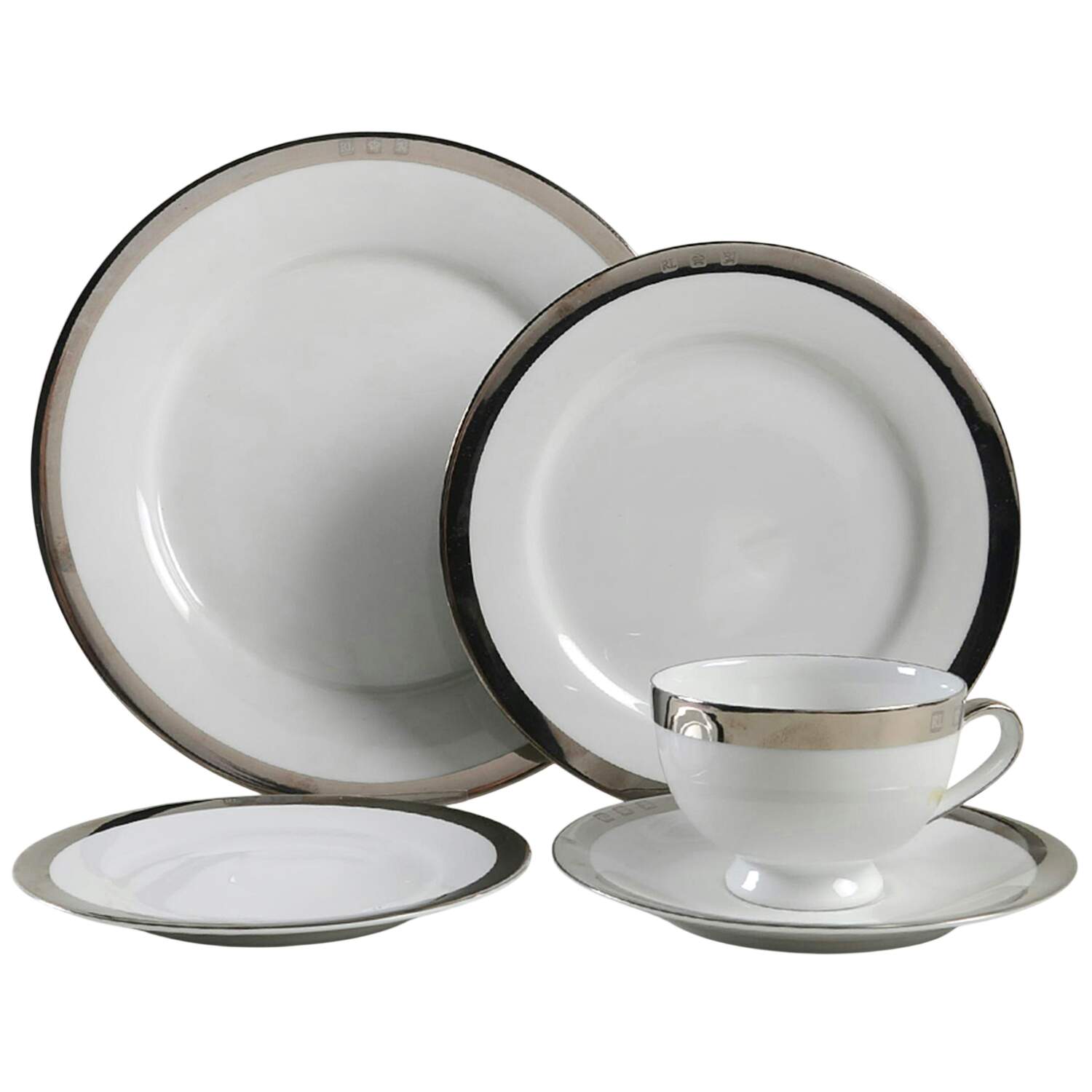 Academy Platinum 40 Piece Estate Set by Ralph Lauren China-1