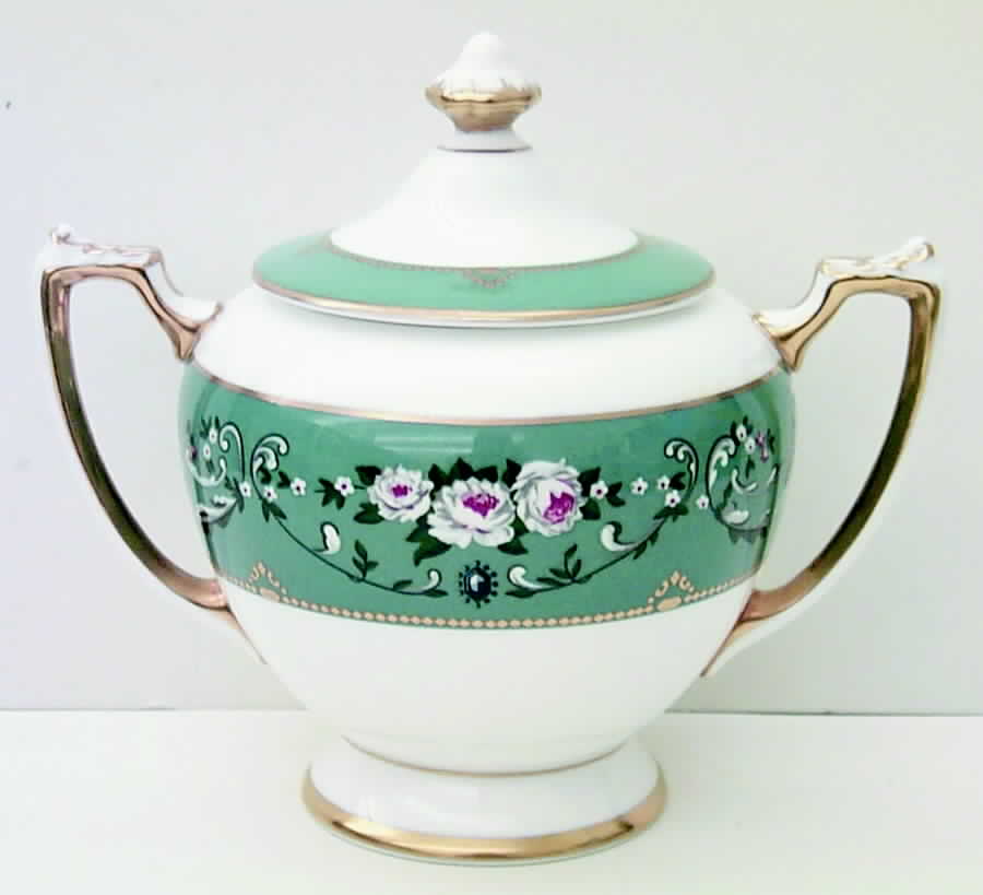 Annalia Sugar Bowl & Lid by Ralph Lauren China-1