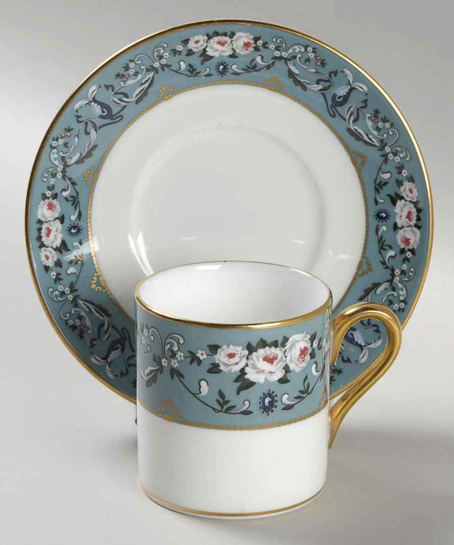 Annalia Flat Demitasse Cup & Saucer Set by Ralph Lauren China-1