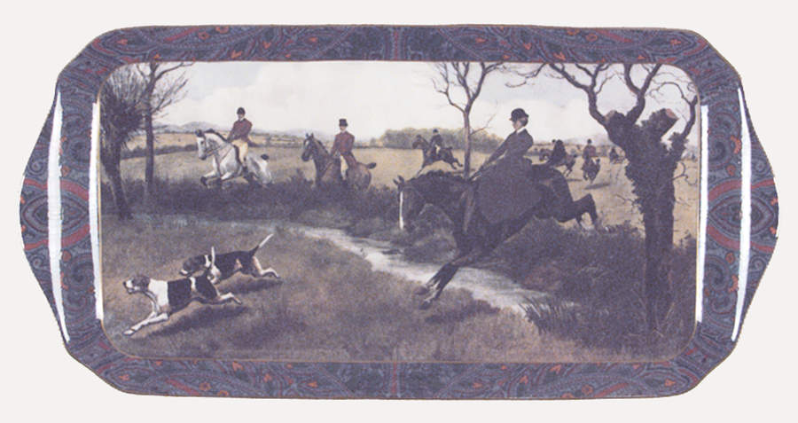 Berkshire Hunt Large Sandwich Tray by Ralph Lauren China-1