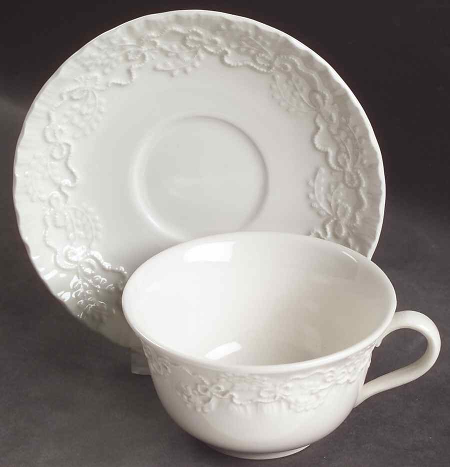 Claire Flat Cup & Saucer Set by Ralph Lauren China-1