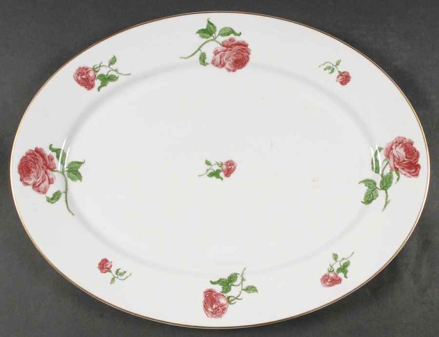 Daphne 16" Oval Serving Platter by Ralph Lauren China-1