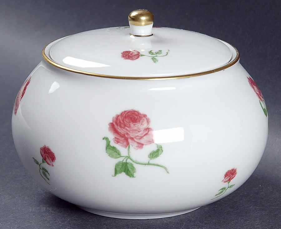 Daphne Sugar Bowl & Lid by Ralph Lauren China-1