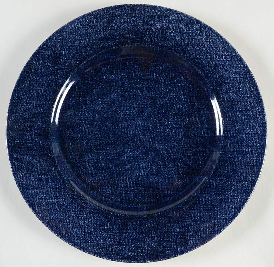 Denim Dark Service Plate (Charger) by Ralph Lauren China-1