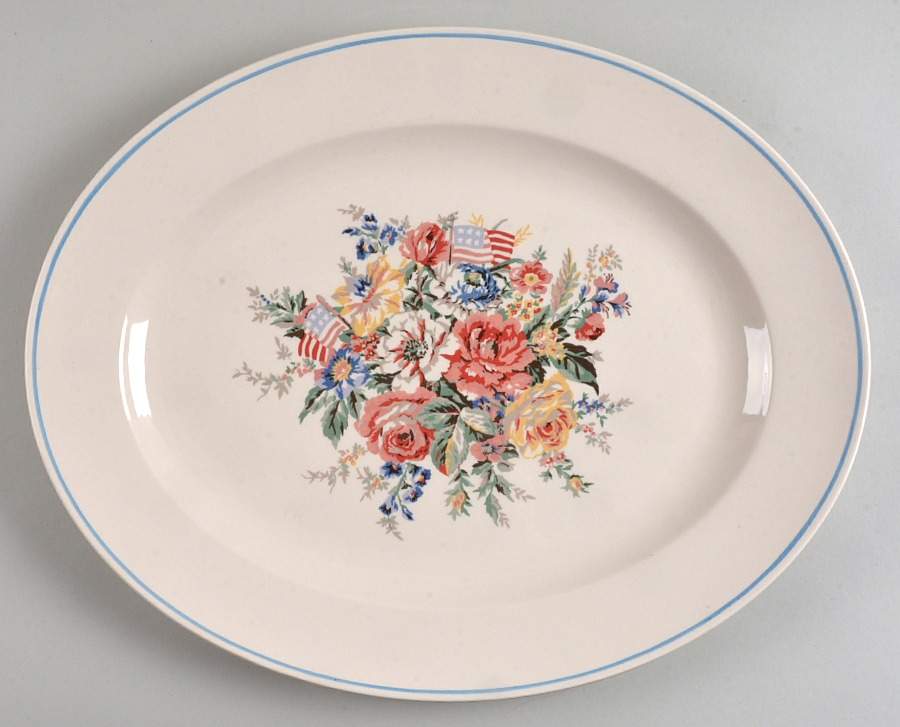 Dylan's Grove 17" Oval Serving Platter by Ralph Lauren China-1