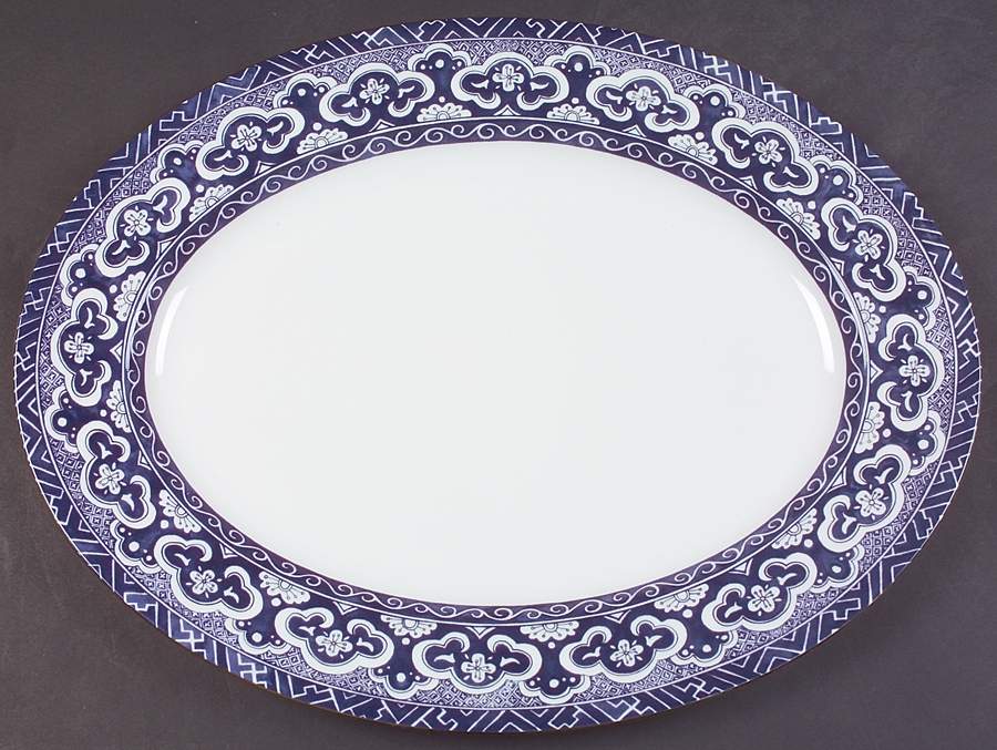 Empire 15" Oval Serving Platter by Ralph Lauren China-1