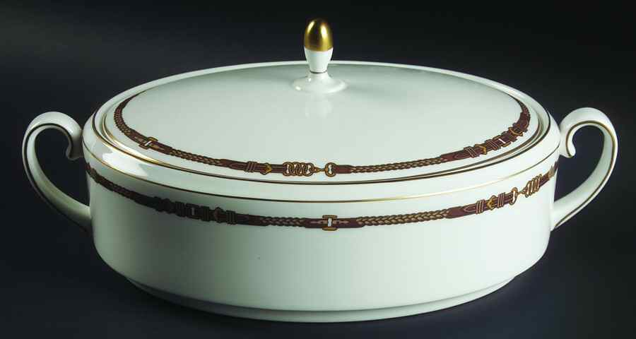 Equestrian Oval Covered Vegetable by Ralph Lauren China-1