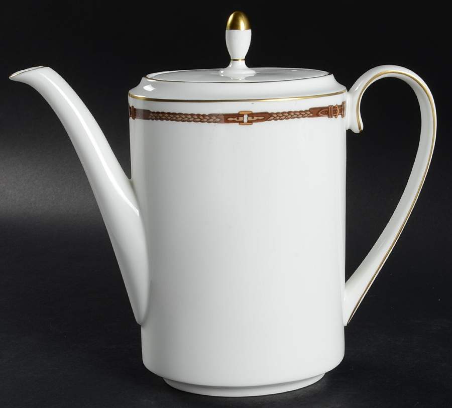 Equestrian Coffee Pot & Lid by Ralph Lauren China-1