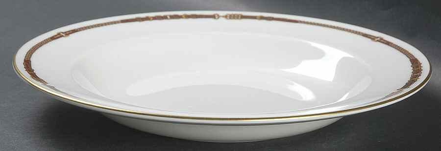 Equestrian Large Rim Soup Bowl by Ralph Lauren China-1