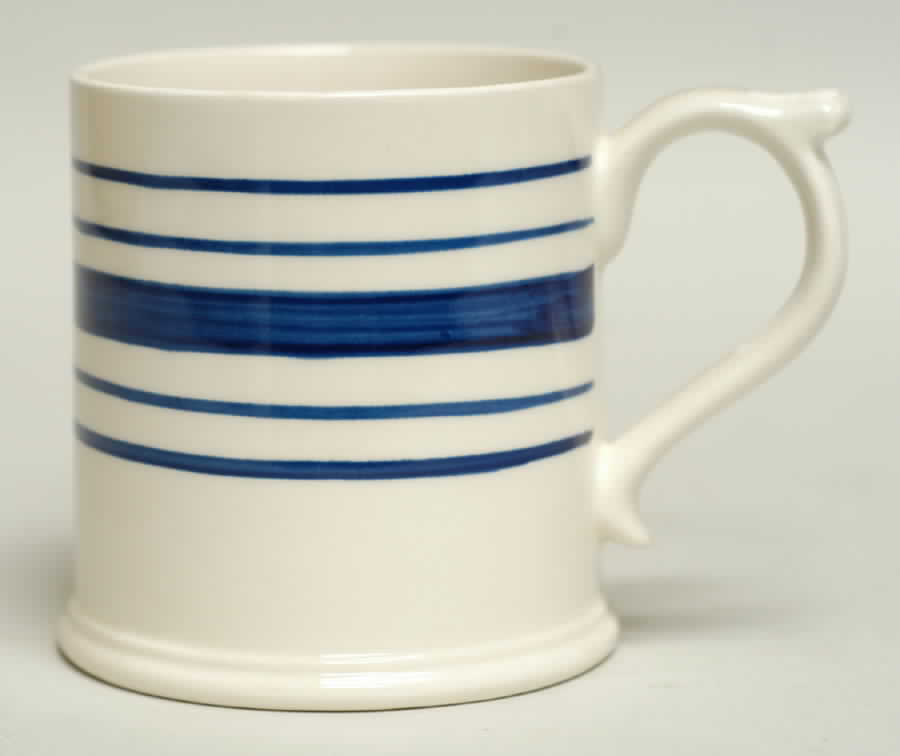 Farmstead Ticking Blue Mug by Ralph Lauren China-1