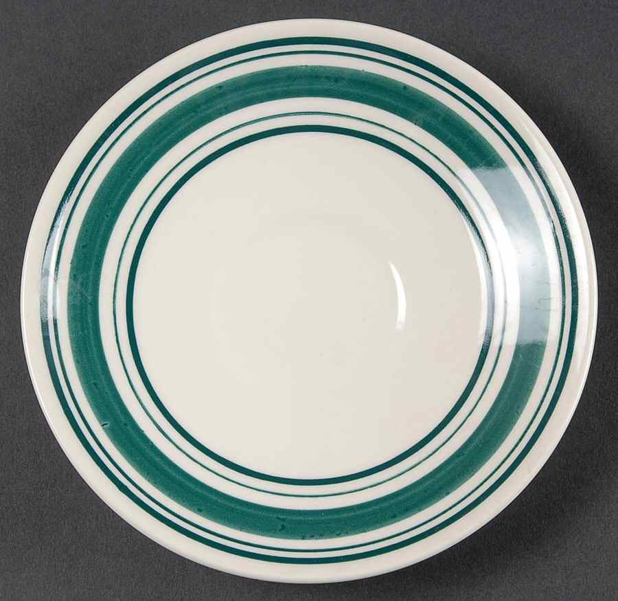 Farmstead Ticking Green Saucer by Ralph Lauren China-1