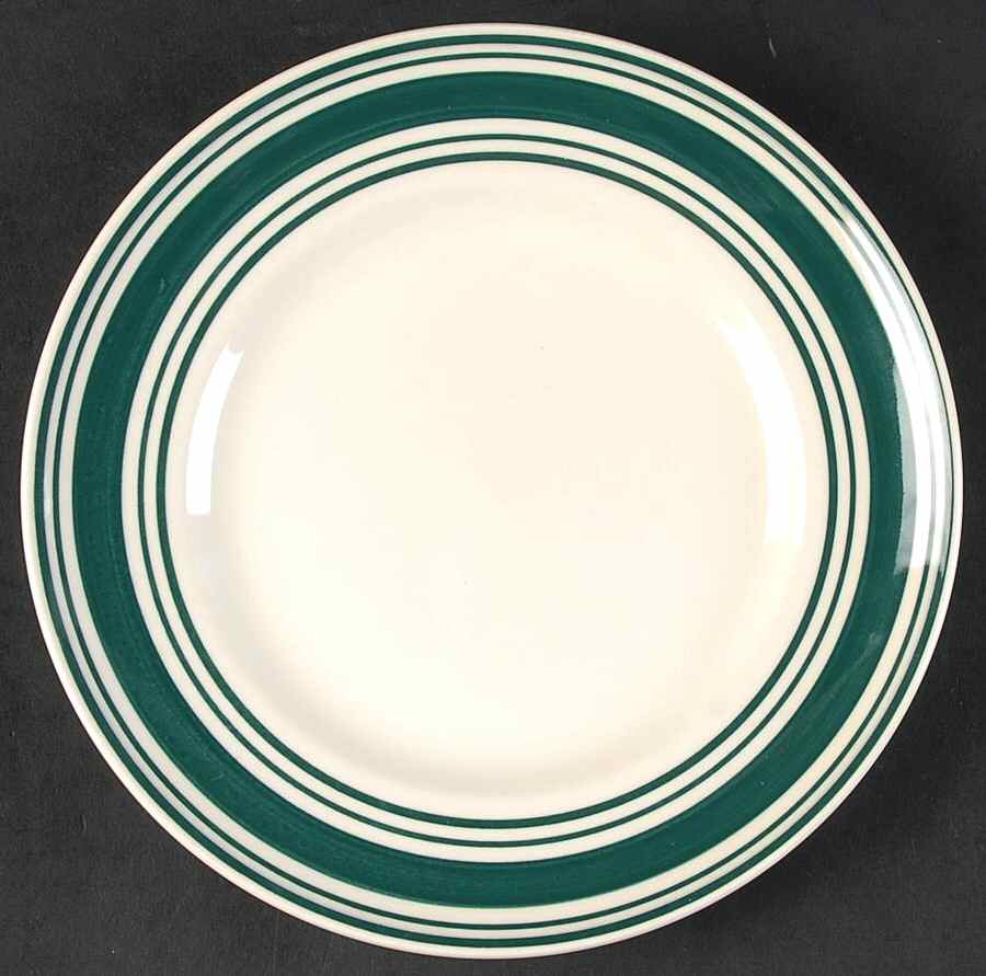Farmstead Ticking Green Salad Plate by Ralph Lauren China-1