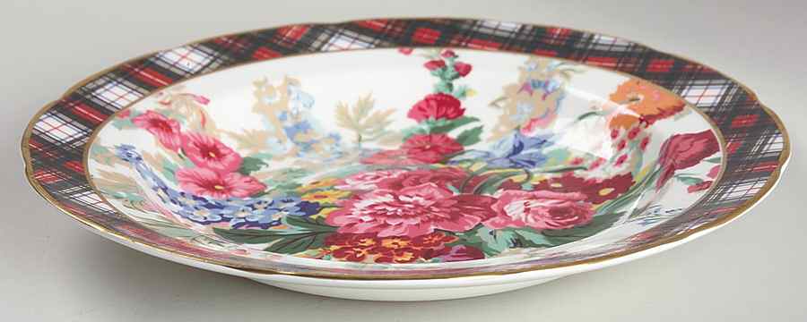 Hampton Floral Large Rim Soup Bowl by Ralph Lauren China-1