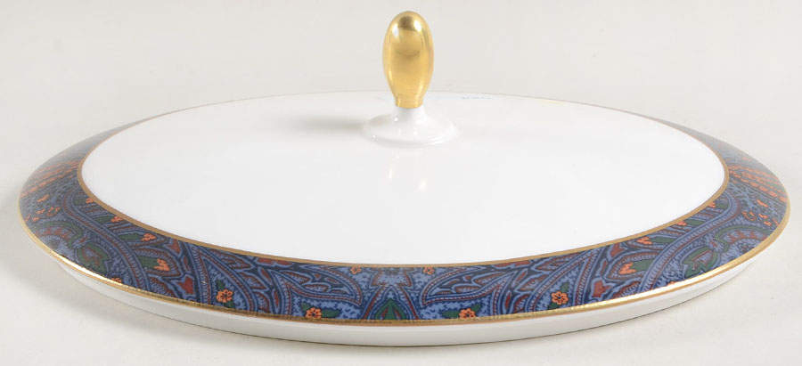 King Charles Paisley Lid for Oval Vegetable by Ralph Lauren China-1