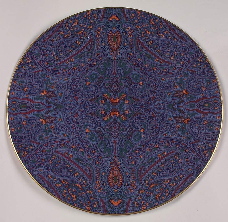 King Charles Paisley Service Plate (Charger) by Ralph Lauren China-1