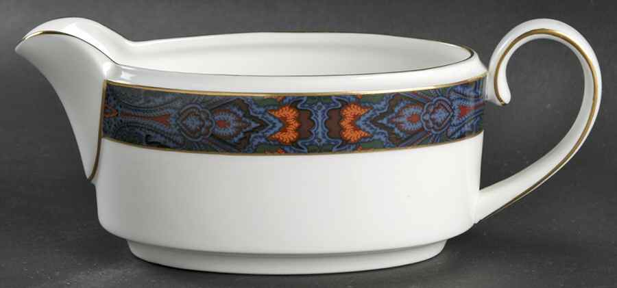 King Charles Paisley Gravy Boat by Ralph Lauren China-1