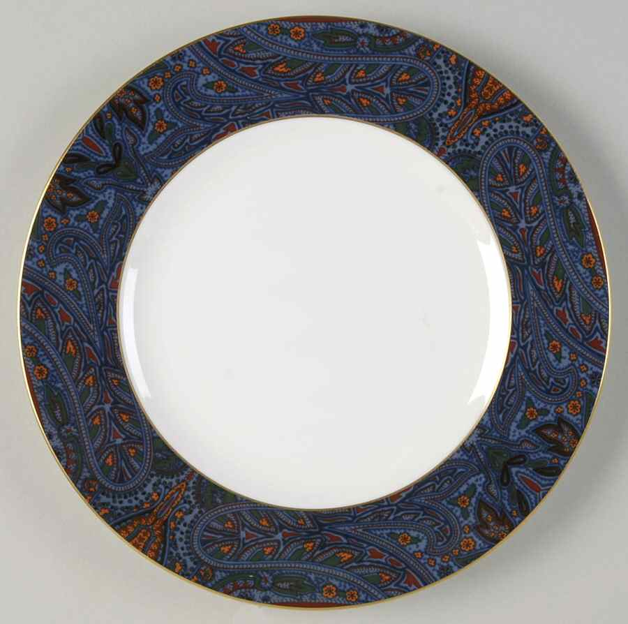King Charles Paisley Salad Plate by Ralph Lauren China-1