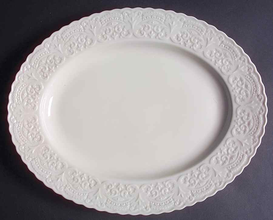 Megan 14" Oval Serving Platter by Ralph Lauren China-1