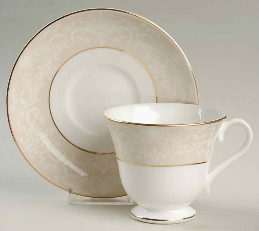 Meredith Footed Cup & Saucer Set by Ralph Lauren China-1
