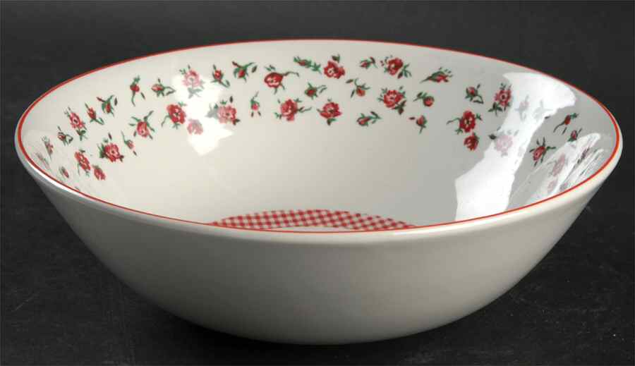 Old Mill Floral 8" Round Vegetable Bowl by Ralph Lauren China-1