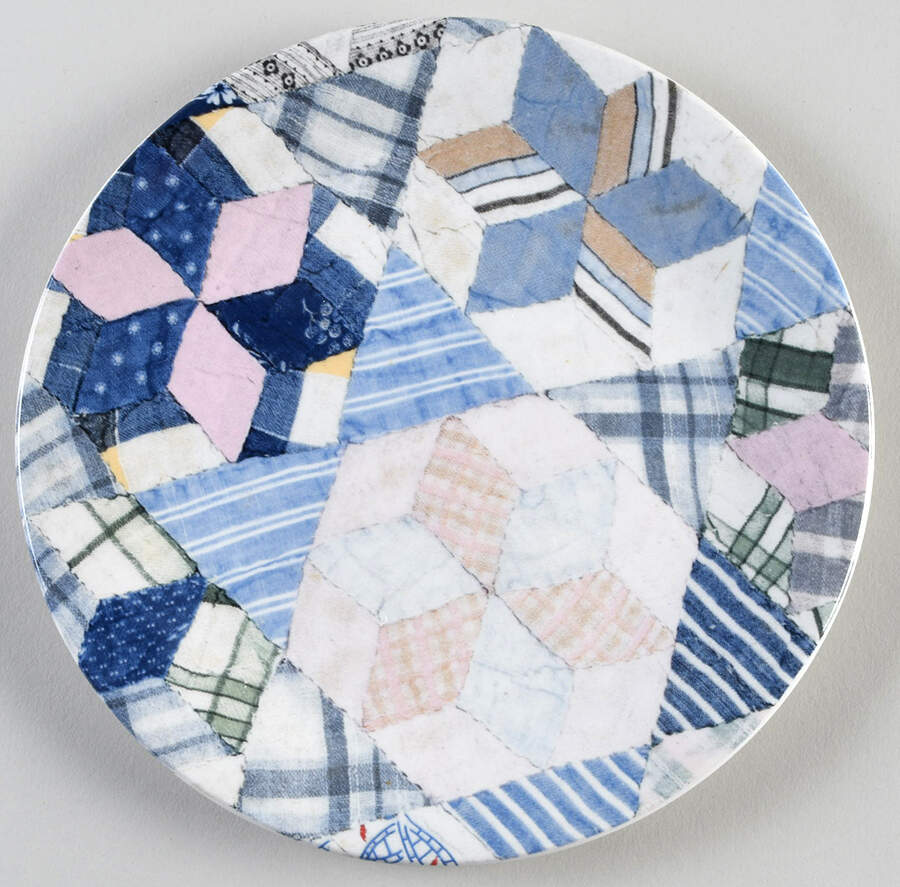 Patchwork Salad Plate by Ralph Lauren China-1