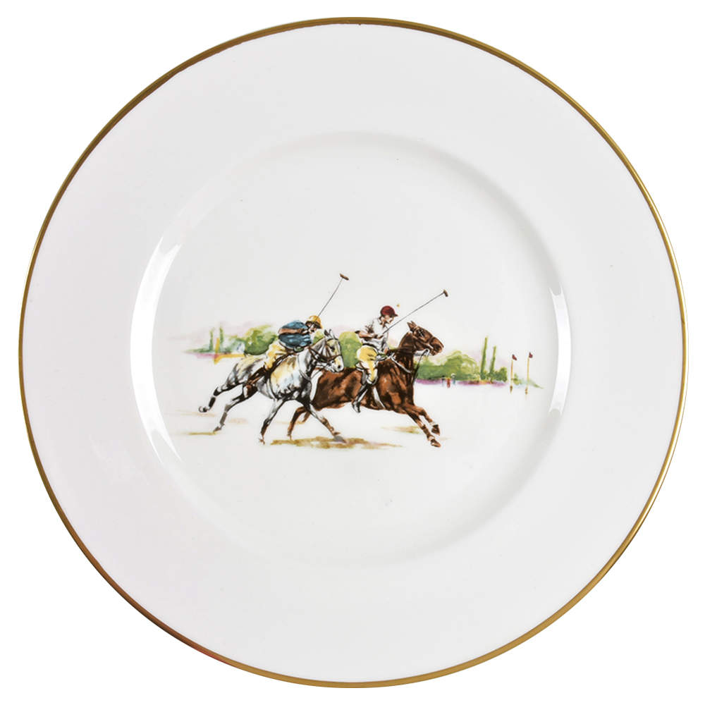 Polo Scene Dinner Plate by Ralph Lauren China-1