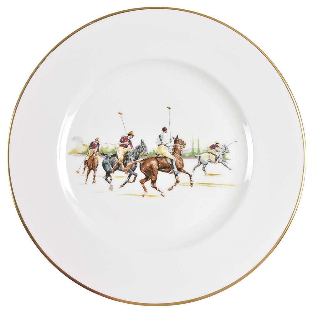 Polo Scene Dinner Plate by Ralph Lauren China-1