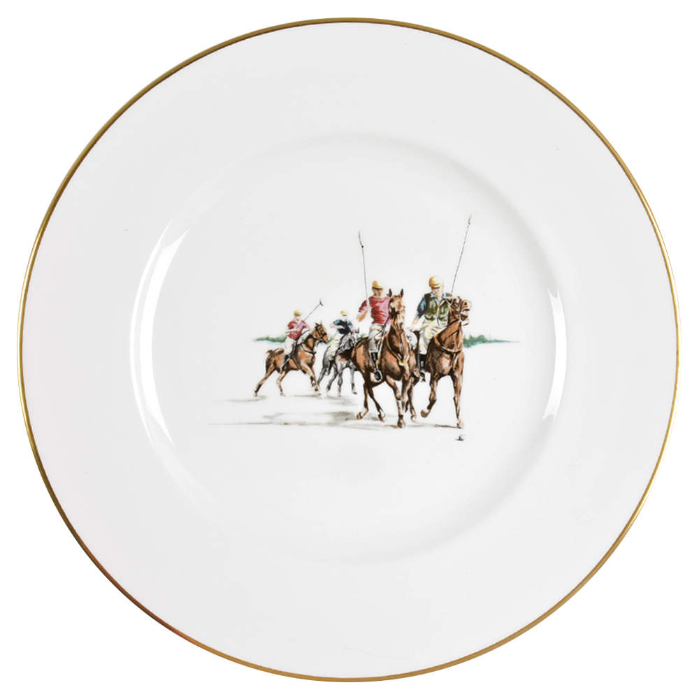 Polo Scene Dinner Plate by Ralph Lauren China-1