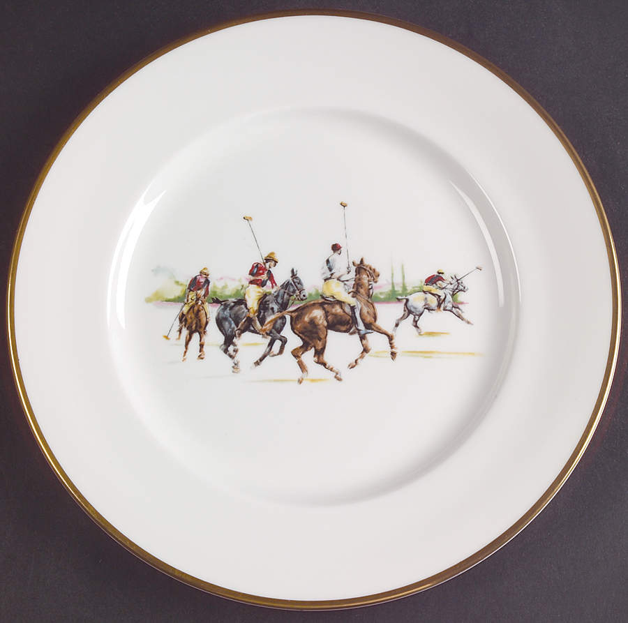 Polo Scene Salad Plate by Ralph Lauren China-1