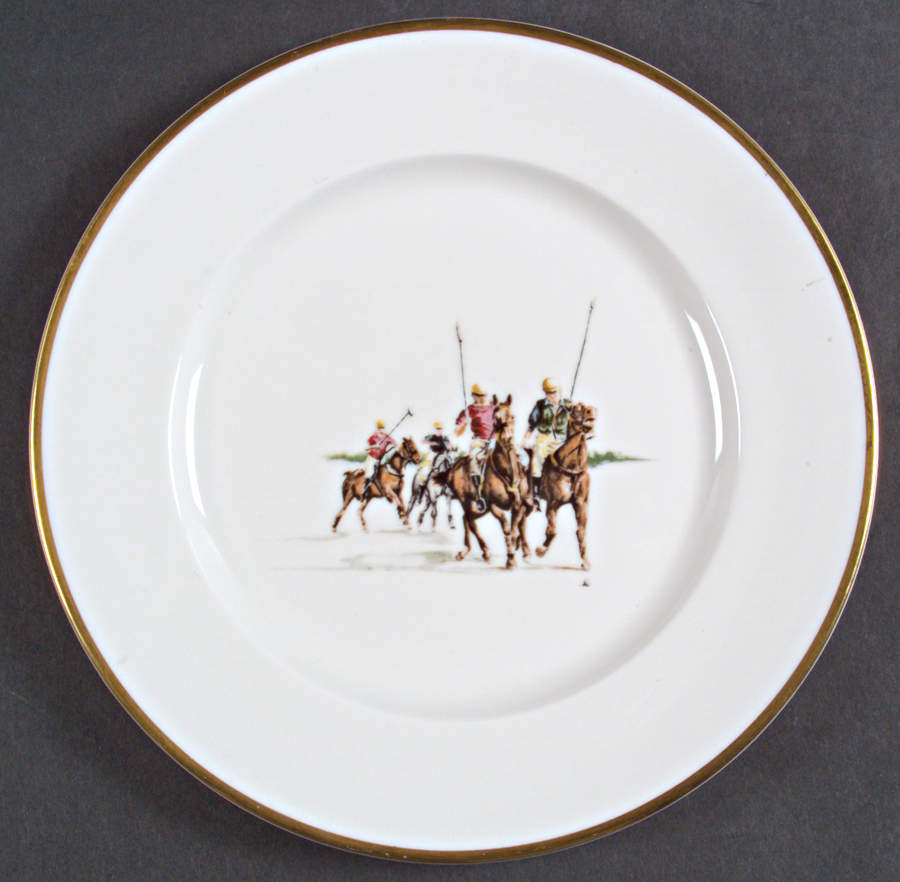 Polo Scene Salad Plate by Ralph Lauren China-1