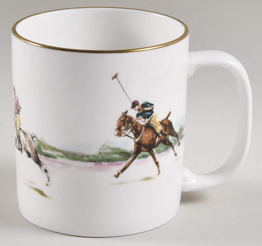 Polo Scene Mug by Ralph Lauren China-1