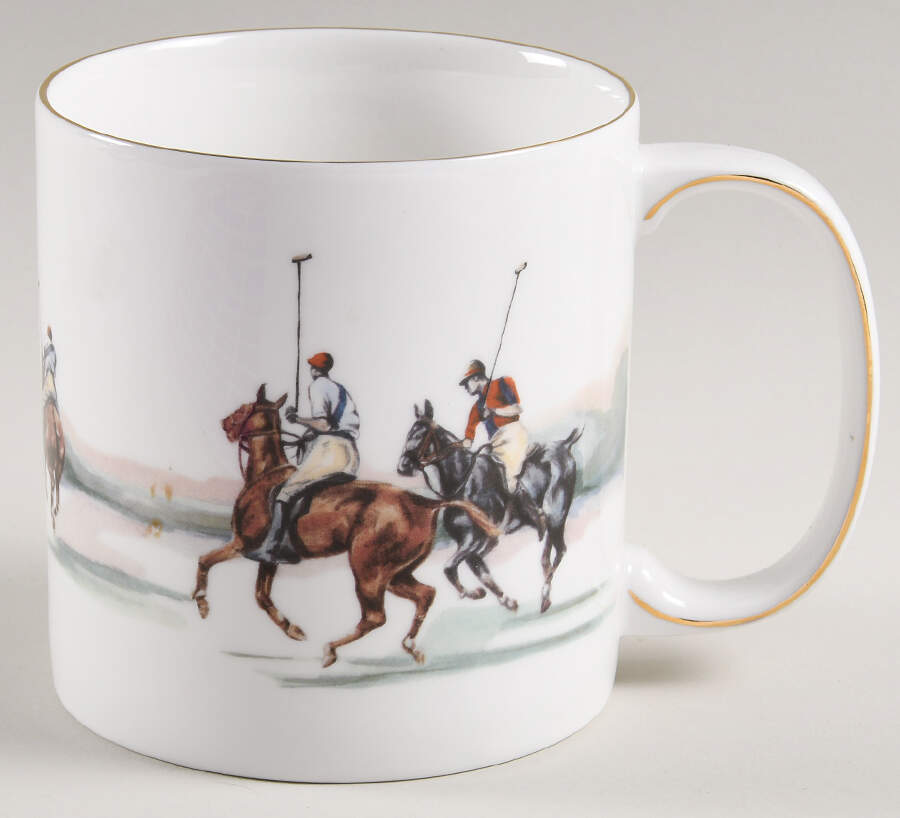 Polo Scene Mug by Ralph Lauren China-1
