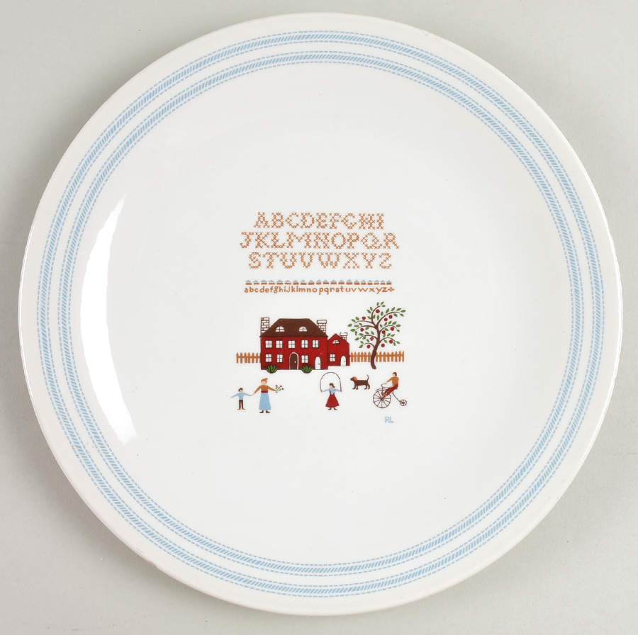 Sampler Dinner Plate by Ralph Lauren China-1
