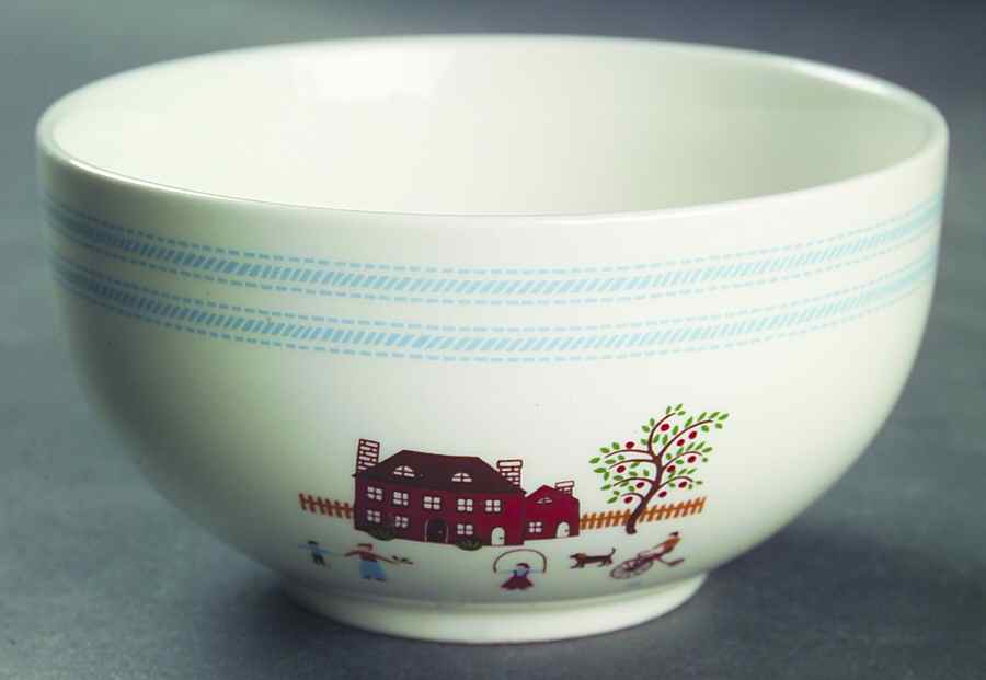 Sampler Open Sugar Bowl by Ralph Lauren China-1